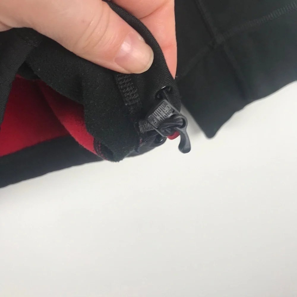 North Face 1/2 Zip Fleece lined Pullover Men's